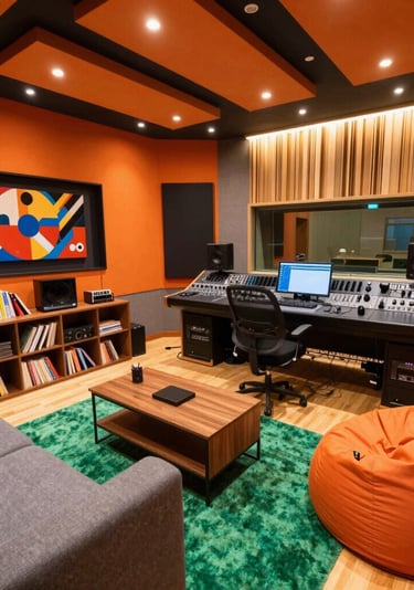 an abstract photograph of a curved wall