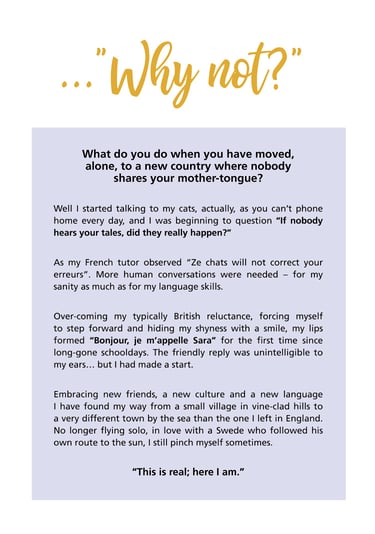 Dream it Do it Why not book back cover