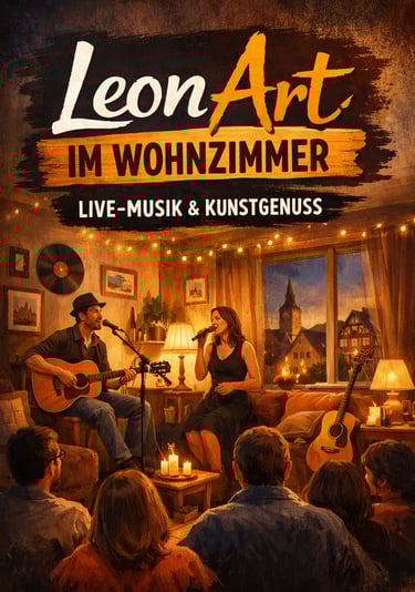 KI generiertes Bild der neuen Wohnzimmer Events
