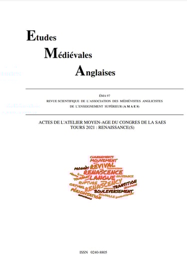 EMA études médiévales anglaises 97 été 2021