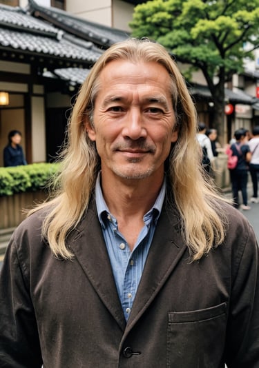 Middle aged man