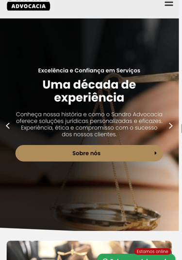 site para advogados