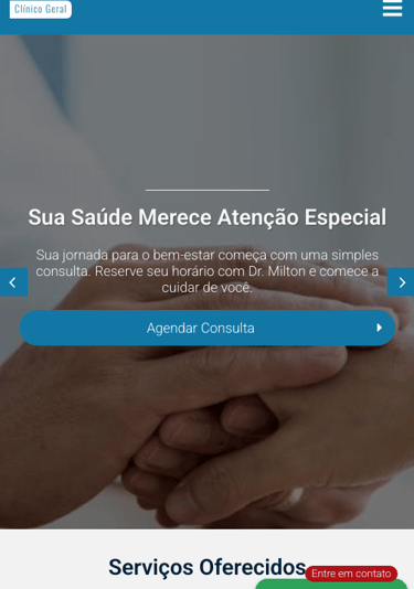 site para clínica