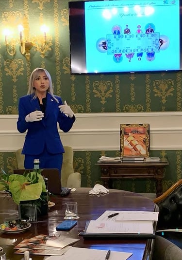 Renata Dalfiume, Consulente di Business Etiquette Grand Hotel Majestic già Baglioni - Bologna 2020