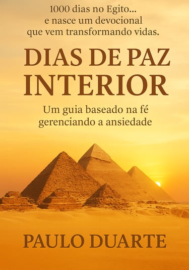 Capa do Devocinal "DIAS DE PAZ INTERIOR".