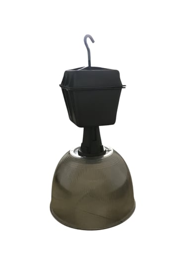 CAMPANA INDUSTRIAL DE ACRILICO 16" ADITIVOS METALICOS O VAPOR DE SODIO 250W O 400W 