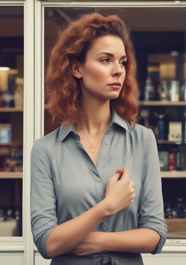 an abstract photograph of a curved wall