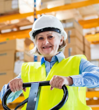 headshot of a ecommerce warehouse employee