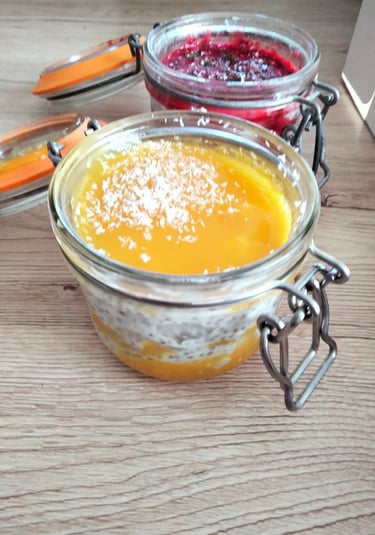 Graines de chia petit déjeuner équilibrer