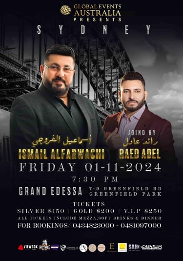 Ismail ALFarwachi Sydney Concert 2024