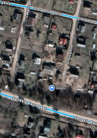 Sodo sklypas - Bartoniai - Jonavos raj. - NT brokeris Kaune Andrius Velykis - NT OAZĖ