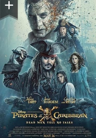 Pirates of the Caribbean Dead Men Tell no Tales poster
