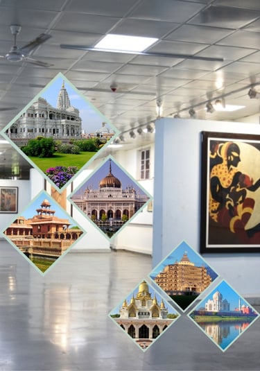 popular outstation travel destinations from Prayagraj, including Lucknow, Kanpur, Varanasi, Gorakhpur, Ayodhya, and Delhi.