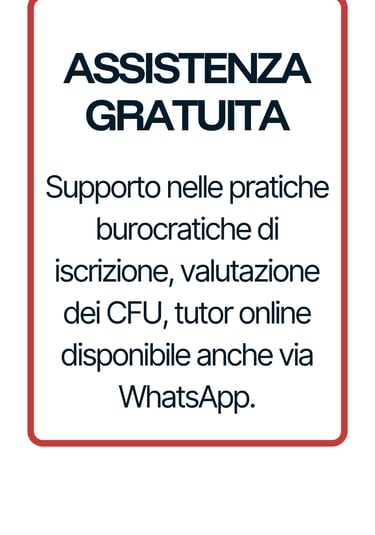 Card Assistenza gratuita Polo Didattico ID&M