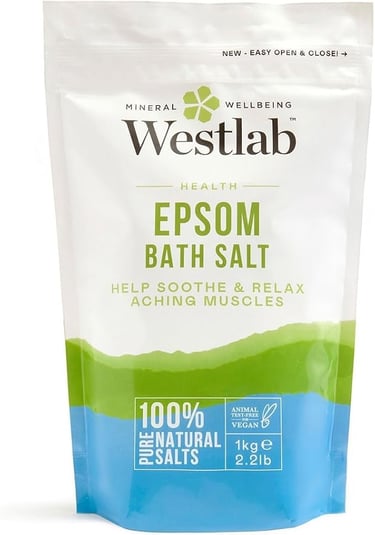 a bag of epsom salts in a bag