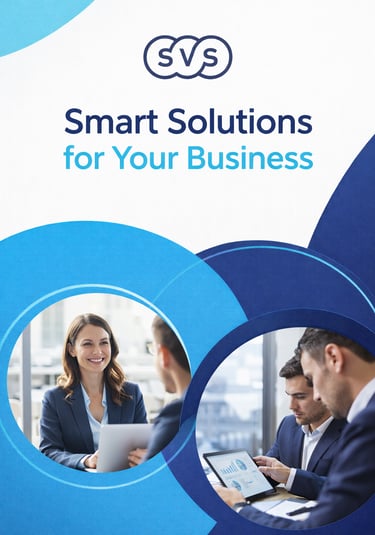 SVS kurumsal marka diliyle hazırlanan poster ve tanıtım tasarımı