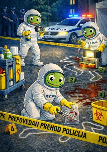 ČIŠČENJE KRAJA ZLOČINA