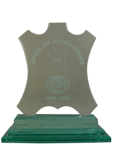 Award given by 'Council for Leather Exports' Chennai-2004-2005