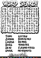 Zombie Coloring Book Sample 3 download