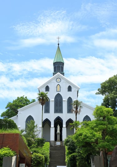 Oura Cathedral, the oldest Catholic church in Japan