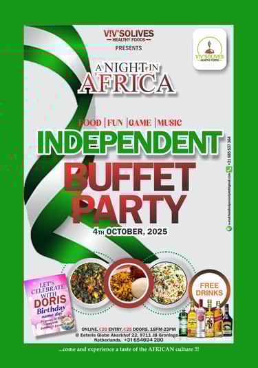 a flyer for an event with a poster for an event