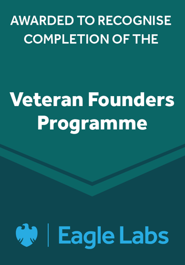 Veteran Founders Programme by Barclays Eagle Labs