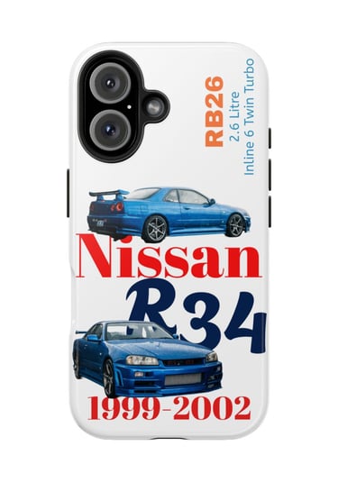 iPhone 17 Pro Max Nismo R34 case with durable JDM-inspired design