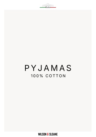 Rialto Pyjamas by Wilson & Sloane catalogue