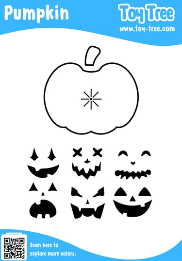 Free pupmkin 3d pen template for halloween crafts