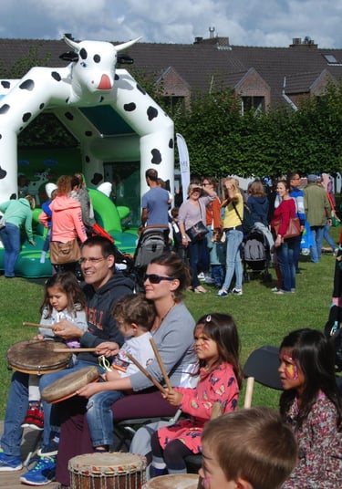Photo d'ambiance à la fête de Kraainem