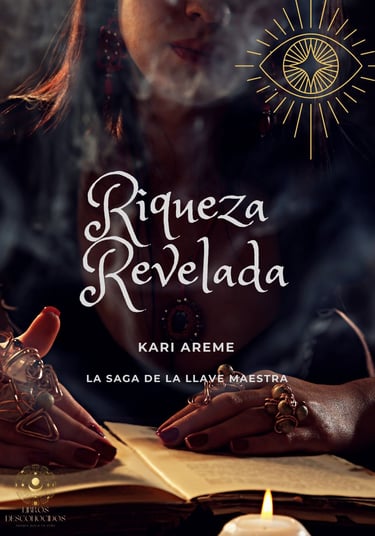 Portada del libro 'Riqueza Revelada' con técnicas para alcanzar la abundancia - Libros Desconocidos