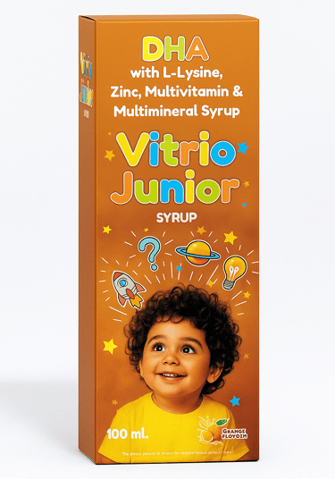 Vitrio Junior - Children's multivitamin with DHA by Strio Healthcare