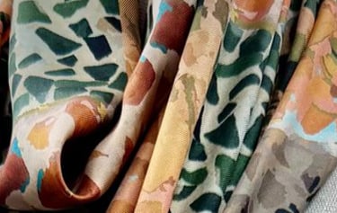 Marino's - écharpe - soie - accessoires de mode - art - française - écoresponsable - GOTS - artiste