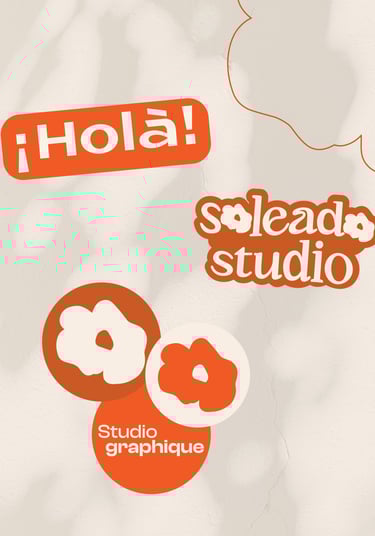 Branding Soleado studio - graphiste Liège