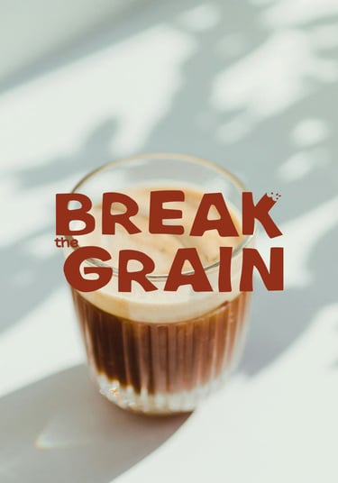 Branding Break the grain - Soleado studio - graphiste Liège