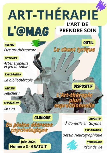 art-thérapie magazine bibliothérapie