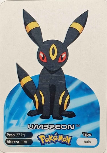 197 Umbreon Lamincards spécial édition