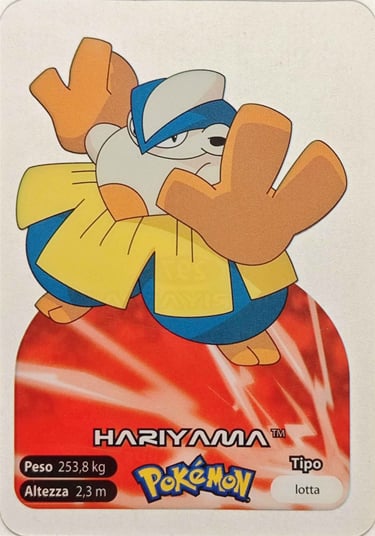 297 Hariyama Lamincards spécial édition