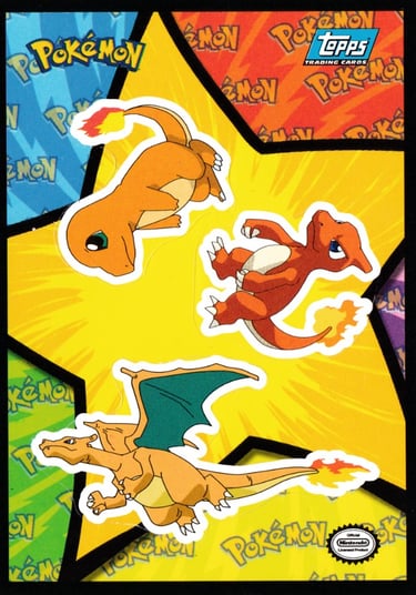 Stickers S8 Topps Pokémon the first movie