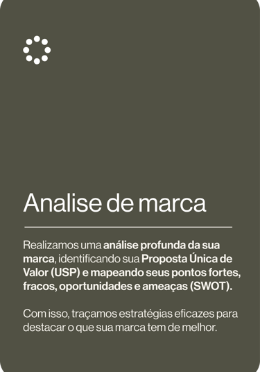 Descrição do serviço de analise de marcas