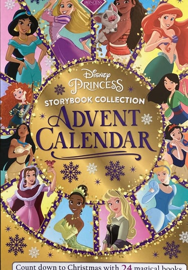 Princess Storybook Collection Advent Calendar Front