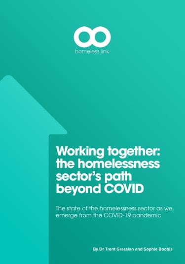 Working together: the homelessness sector's path beyond COVID