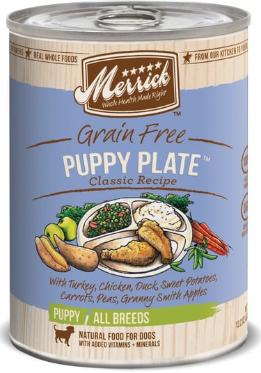 Merrick Classic Grain-Free Puppy Plate dog food