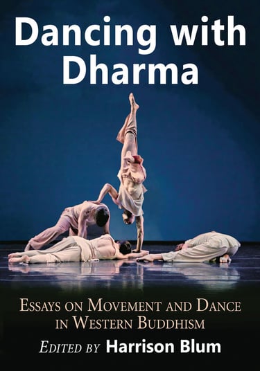 Cover of book Dancing with Dharma edited by Harrison Blum