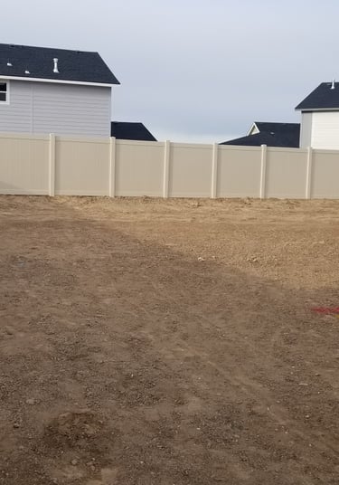vinyl first fence of idaho