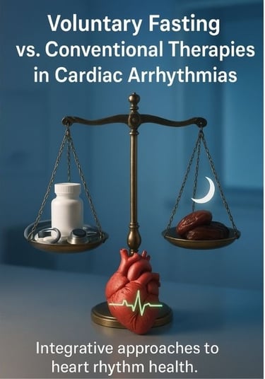 ⚖️ Voluntary Fasting vs. Conventional Therapies in Cardiac Arrhythmias 