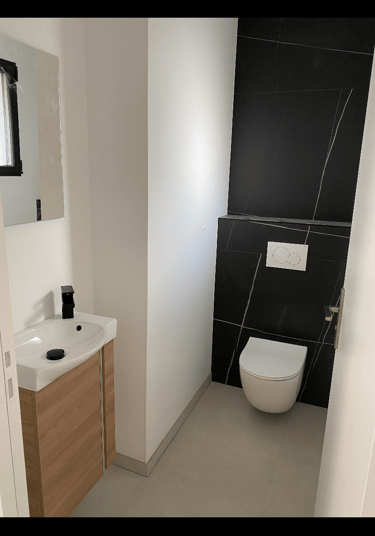 toilettes maison neuve