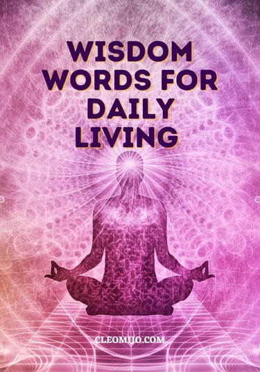 a person sitting in a lotus position with a quote on the front