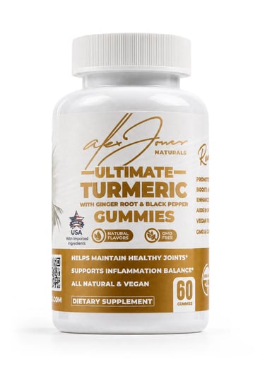 Alex Jones Naturals Ultimate Turmeric Gummies