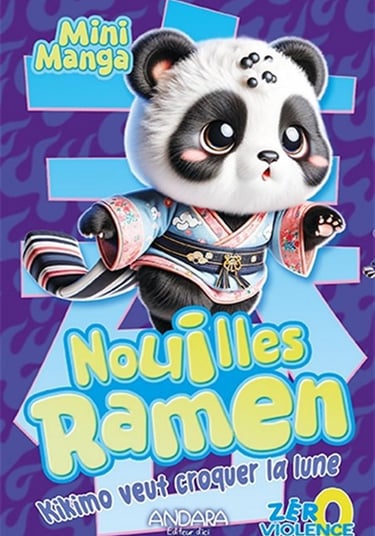 Manga sans violence Nouilles Ramen tome 3 kikimo veut manger la lune